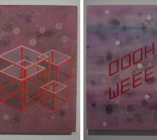 Berlin Art Link Studio Visit, Art work by Adam Raymont