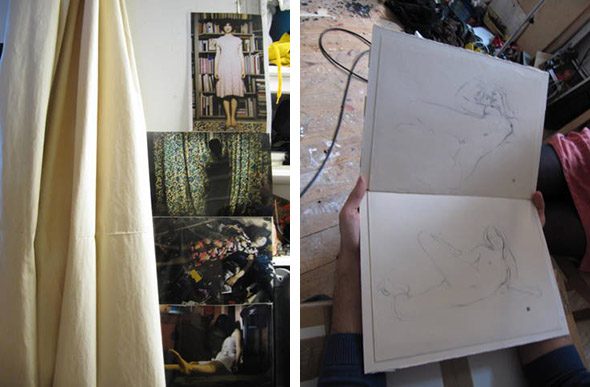 Berlin Art Link Studio Visit with Antonio Santin