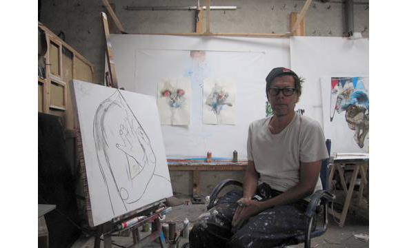 Berlin Art Link Studio Visit with Jaybo Monk