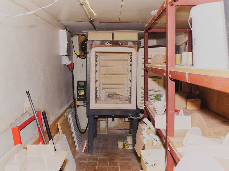 a ceramic kiln