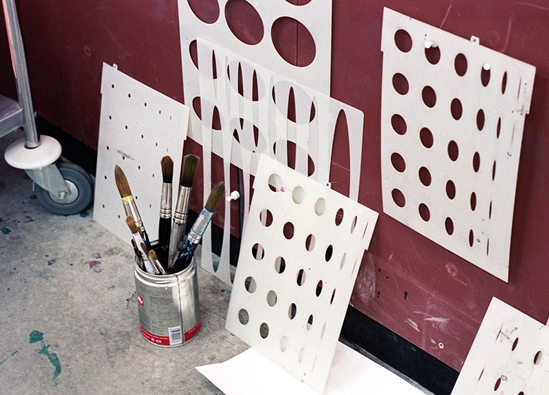 Berlin Art Link Studio Visit with Charles Avery