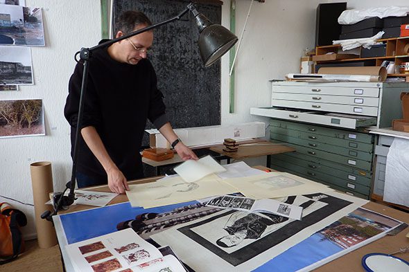 Berlin Art Link Studio Visit with Philipp Hennevogl