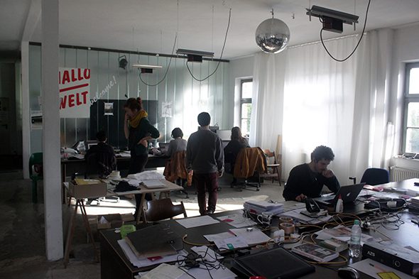 Berlin Art Link Studio Visit with raumlaborberlin