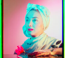 Werner Bischof: 'Model with Rose,' 1939,