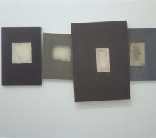 Dale Henry "Wet Grounds" (1971). installation view at Pioneer Works, Center for Art and Innovation (2014). photo courtesy of Carolina Sandretto