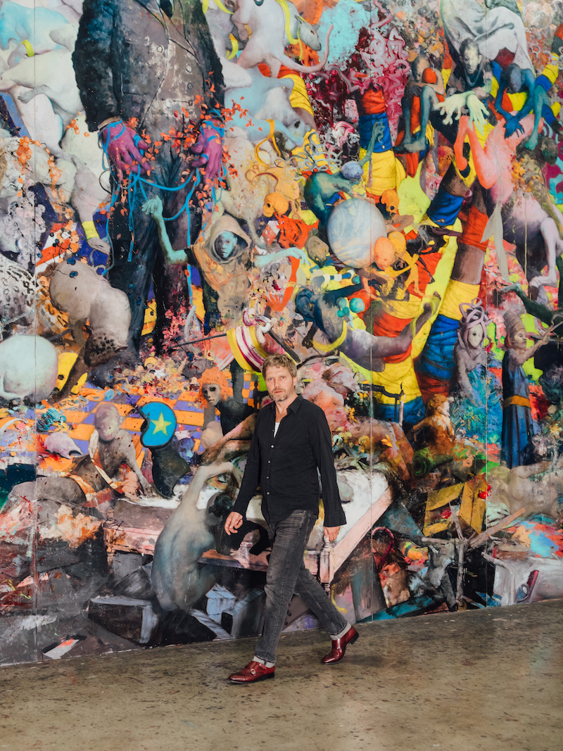 berlinartlink Studio Visit: Jonas Burgert